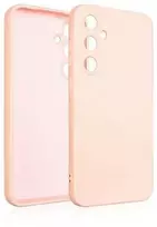 Beline Silikoninis Samsung Galaxy A35 A356 dėklas telefonui rožinio aukso spalvos
