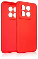 Beline Silikoninis Xiaomi 14 Pro dėklas telefonui raudonos spalvos