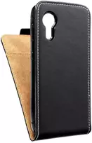 Oem SLIM FLEXI FRESH Flip dėklas skirtasSamsung Galaxy Xcover 5 juodos spalvos