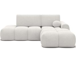 Kampinė sofa Vittario, balta sp., 170 x 227 cm x 95 cm