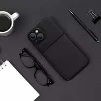 Forcell Oem NOBLE dėklas skirtas Xiaomi Redmi Note 11 Pro / 11 Pro 5G juodos spalvos