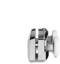 Thema Lux Thema_Lux Dvigubi virš dušo kabinos ratukai, 2 vnt. 25mm QZ-20 CH2G25