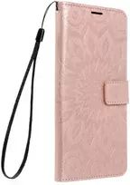 Forcell Oem MEZZO Book dėklas skirtas Samsung Galaxy A32 LTE ( 4G ) mandala rožinio aukso spalvos