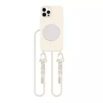 Tech-Protect MAGNECKLACE MagSafe Apple iPhone 12 / 12 Pro dėklas telefonui smėlio spalvos