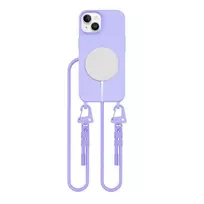 TECH-PROTECT MAGNECKLACE MagSafe Apple iPhone 14 dėklas telefonui levandų spalvos