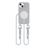 TECH-PROTECT MAGNECKLACE MagSafe Apple iPhone 14 dėklas telefonui pilkos spalvos