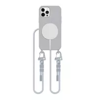 TECH-PROTECT MAGNECKLACE MagSafe Apple iPhone 12 / 12 Pro dėklas telefonui pilkos spalvos