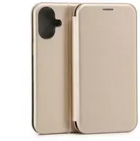 Beline Book Magnetic Apple iPhone 16 Plus 6.7″ Dėklas Gold