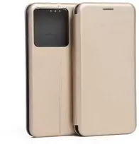Beline Book Magnetic Poco X6 dėklas telefonui aukso spalvos