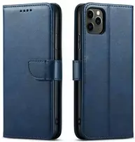 Dėklas Marv Wallet Samsung Galaxy A15 mėlynos spalvos knygutės tipo dėklas