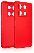 Beline Silikoninis Infinix Note 30 Pro dėklas telefonui raudonos spalvos