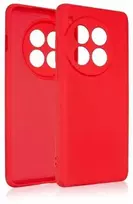 Beline Silikoninis OnePlus 12 5G dėklas telefonui raudonos spalvos