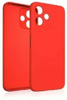 Beline Silikoninis Xiaomi Redmi 12 dėklas telefonui raudonos spalvos