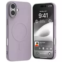 Mercury MagSafe Semi-Silikoninis Apple iPhone 16 Plus 6,7" dėklas telefonui violetinės spalvos