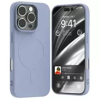 Mercury MagSafe Semi-Silikoninis Apple iPhone 16 Pro 6,3" dėklas telefonui levandų spalvos