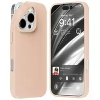 Mercury Soft Apple iPhone 16 Pro 6,3" dėklas telefonui rožinės spalvos