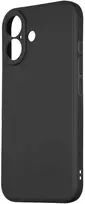 OBAL:ME Matte TPU dėklas telefonui Apple iPhone 16 juodos spalvos