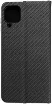 Dėklas Forcell Oem LUNA Book Carbon skirtas Samsung Galaxy A12 / M12 juodos spalvos