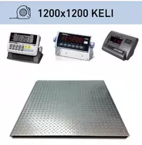 Platforminės svarstyklės Keli 1200x1200 mm su svėrimo indikatoriumi CI-201A