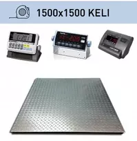 Platforminės svarstyklės Keli 1500x1500 mm su svėrimo indikatoriumi CI-201A