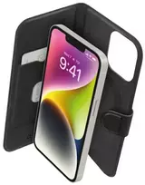 SBS TEBKMAGSLIMIP1461K, Atverčiamas dėklas, Apple, iPhone 14/13, 15,5 cm (6,1"), Juodas