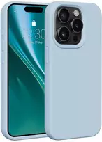 Dėklas Telforceone Etteri Silicone Apple iPhone 15 Pro 6,1' žydros spalvos
