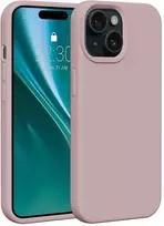 Dėklas Telforceone Etteri Silicone Apple iPhone 15 6,1' rožinės spalvos