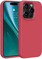 Etteri Telforceone silikoninis dėklas, skirtas Apple iPhone 15 Pro 6.1" aviečių