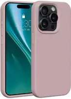 Dėklas Telforceone Etteri Silicone Apple iPhone 15 Pro 6,1' rožinės spalvos