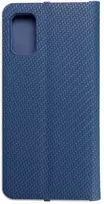 Dėklas Oem LUNA Book Carbon skirtas Samsung Galaxy A41 mėlynos spalvos
