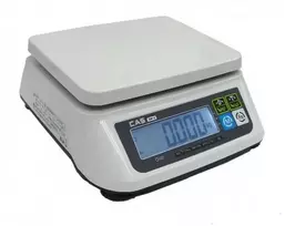 Virtuvinės svarstyklės Svarstyklės CAS SWII-CS 15 kg (su USB jungtimi)