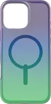 ZAGG Milan Snap Dėklas su MagSafe, skirtas iPhone 16 Pro Max – žalia/violetinė
