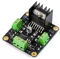 DFRobot L298N, dviejų kanalų DC variklio valdiklis, 12 V / 2 A