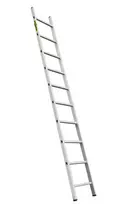 Aliumininės kopėčios Drabest, 1x10, 2,69 m (150 kg)