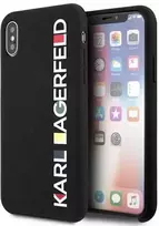 Karl Lagerfeld KLHCPXBHWHBK Apple iPhone X/XS hardcase dėklas telefonui juodos spalvos Glossy Bauhaus