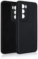 Beline silikoninis Oppo Reno 12 5G dėklas telefonui juodos spalvos