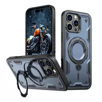 Hurtel Hybrid Armor Trendy MagSafe Apple iPhone 16 Pro Max – dėklas teleofnui mėlynos spalvos