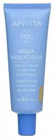 Apivita Aqua Beelicious Healthy Glow drėkinamasis fluidas „Kreminis“ SPF 30, 40 ml