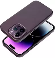 Oem Dėklas Leather Mag Cover (MagSafe) skirtas iPhone 16 Plus violetinis
