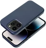 Oem Dėklas Leather Mag Cover (MagSafe) skirtas iPhone 16 mėlynas