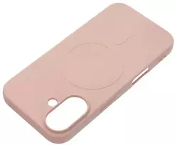 Oem Dėklas Silicone Mag Cover (big hole) (MagSafe) skirtas iPhone 16 Pro rožinis