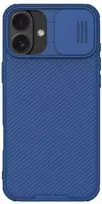 Apple iPhone 16 Plus Nillkin CamShield Pro dėklas telefonui mėlynos spalvos
