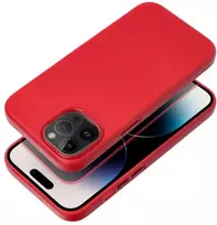Oem Dėklas Leather Mag Cover (MagSafe) skirtas iPhone 16 raudonas