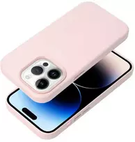 Oem Dėklas Leather Mag Cover (MagSafe) skirtas iPhone 16 rožinis