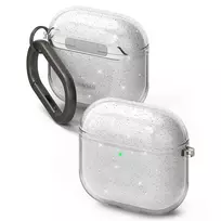 Dėklas Apple AirPods 4 Ringke Air Glitter Clear transparent