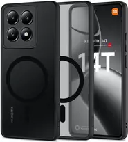 Xiaomi 14T Tech-Protect Magmat MagSafe Matte dėklas telefonui juodos spalvos