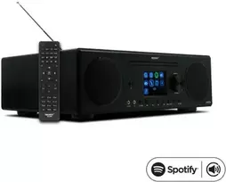Ferguson REGENT i450s internetinis radijas juodas – WIFI/DAB+/FM/CD/BT/Spotify