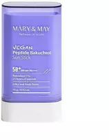 MARY & MAY Apsauginis kremas nuo saulės SPF 50+ veganiškas peptidų bakuchiolio ekstraktas (apsauginis kremas nuo saulės) 18 g