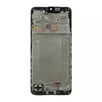 Dėklas LCD ekranas + jutiklinis blokas + priekinis dangtelis Samsung A166 Galaxy A16 5G Juodas (pakeitimų paketas)