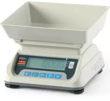 TEM Komercinės virtuvinės svarstyklės su patikra M LCD RS232 ECO+ 6kg / 2 g